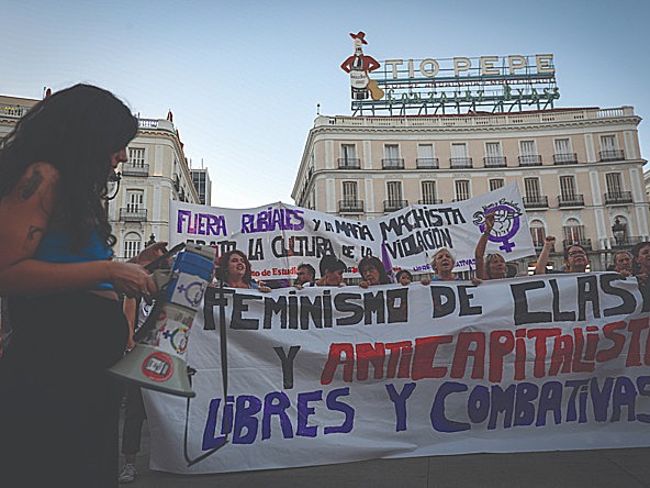 Sexism protest in Spain